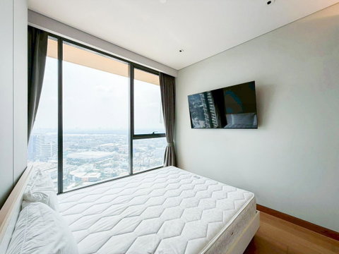 ให้ เช่า คอนโด 2 นอน วิวสวย The Lumpini 24 ใกล้ BTS พร้อมพงษ์  55 ตร.ม นอน ชั้น 36