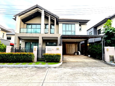 บ้านเดี่ยวให้เช่า : #A124125 ✅ 25/2/69  ให้เช่าบ้านเดี่ยว Bangkok Boulevard Rama 9📲📢สอบถาม ld line @condoboy