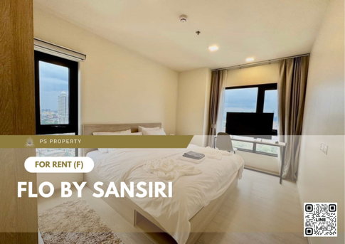 For Rent 📍 FLO by Sansiri 📍 2 Bedrooms, 2 Bathrooms, Fully Furnished and Equipped with Appliances, Near BTS Khlong San.