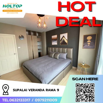 #R9440 🎉 250269 Condo for rent: Supalai Veranda Rama 9