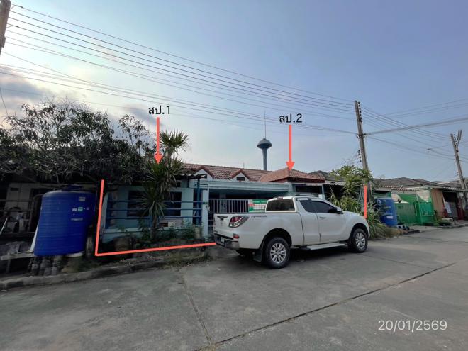รูป ทาวน์เฮ้าส์ 48 ตร.วา พนาวัลย์นคร ศรีราชา ชลบุรี 2.5M - รูปที่ 4/41