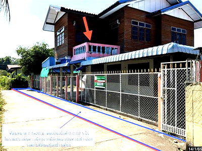 บ้านเดี่ยว นครราชสีมา (โคราช) : บ้านเดี่ยว 111 ตร.วา ประทาย นครราชสีมา 580,000