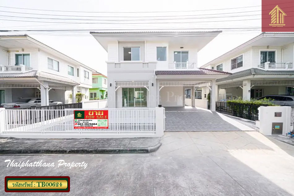 รูป ชลลดา สุวรรณภูมิ บ้านรีโนเวทใหม่ ในโครงการคุณภาพ ใกล้สนามบินสุวรรณภูมิ - รูปที่ 1/18