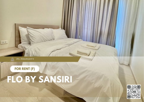 For Rent ✨ FLO by Sansiri ✨ 2 Bedrooms, 2 Bathrooms, Fully Furnished and Equipped, Near BTS Khlong San.