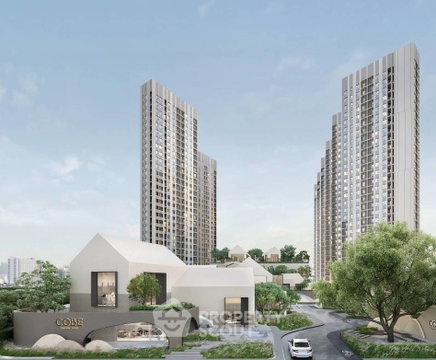 คอนโด 1 ห้องนอน ชั้น 23 ขนาด 41 ตร.ม. ที่ COBE Ratchada-Rama 9 ใกล้ MRT ห้วยขวาง (ID 2660737)