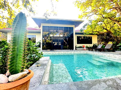 Houses for sale Khao Chi Chan : 1 Rai Luxury Pool Villa for Sale in Bang Saray