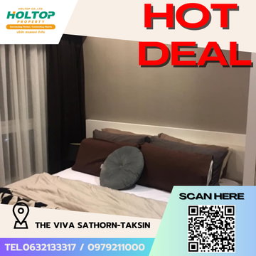 #S5783  For Rent The Viva Condo Sathorn-Taksin