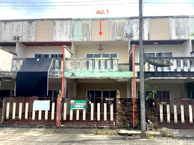 Townhouses for sale : TOWN HOUSE 19 Sq.w. Na Thawi Songkhla for 1.3M