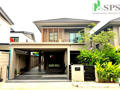 เช่าบ้านเดี่ยว มาร์เก็ต วิลเลจ สุวรรณภูมิ : ให้เช่า บ้านเดี่ยว Como Botanica บางนา (SPSSR109)