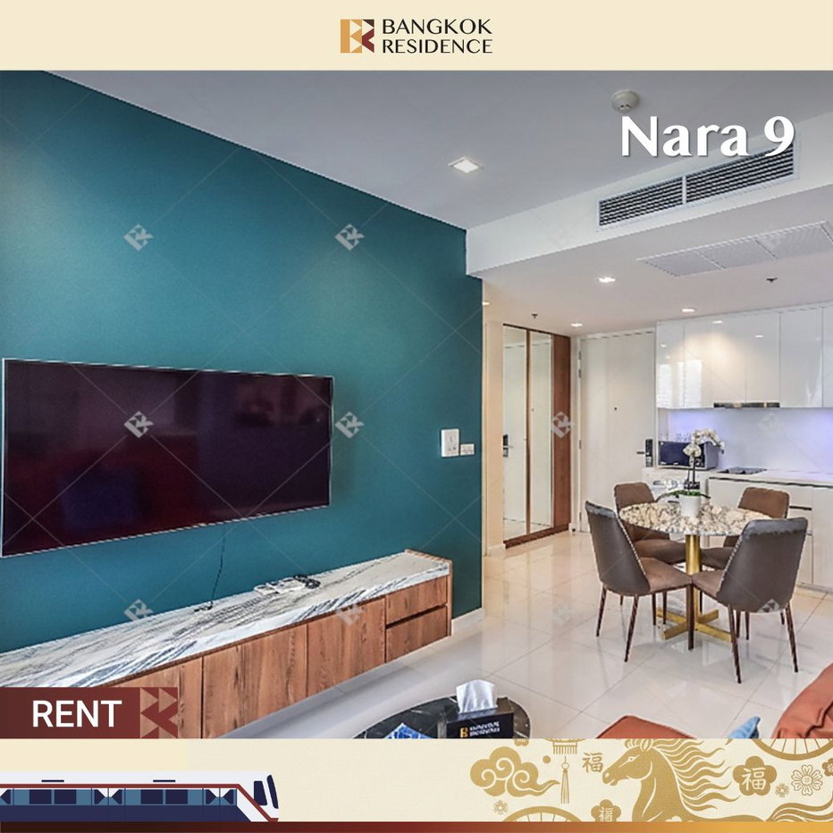 รูป  Nara 9 💎 ยูนิตตกแต่งสวย ลงตัวทุกไลฟ์สไตล์ 💖 ใกล้ BRT อาคารสงเคราะห์  - รูปที่ 1/9