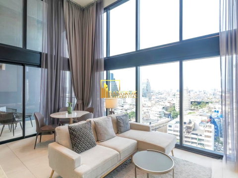 The Lofts Silom | Lovely 2 Bedroom Duplex Condo in CBD Area - BR61079CD