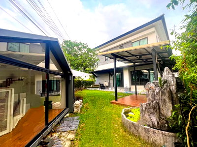 บ้านเดี่ยว ม.ราชพฤกษ์ : nd0183 ขาย บ้านเดี่ยว โครงการ CENTRO ราชพฤกษ์-สวนผัก บ้านสวน พร้อมอยู่