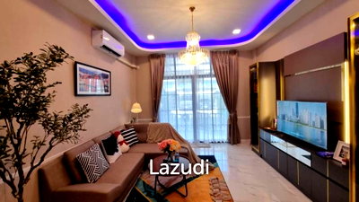 ทาวน์โฮม ถนนพัทยาสาย 3 : 4 Beds 3 Baths 216 SQ.M. Rungland Village South Pattaya