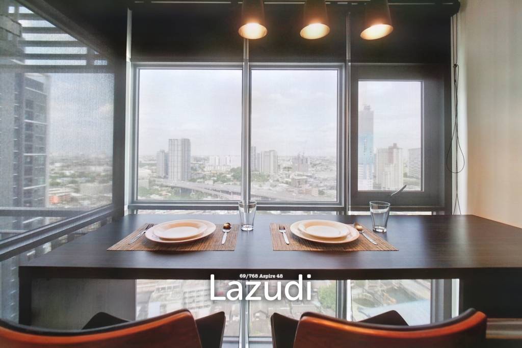 รูป 1 Bed 1 Bath 38.2 SQ.M. Aspire Sukhumvit 48 - รูปที่ 3/9