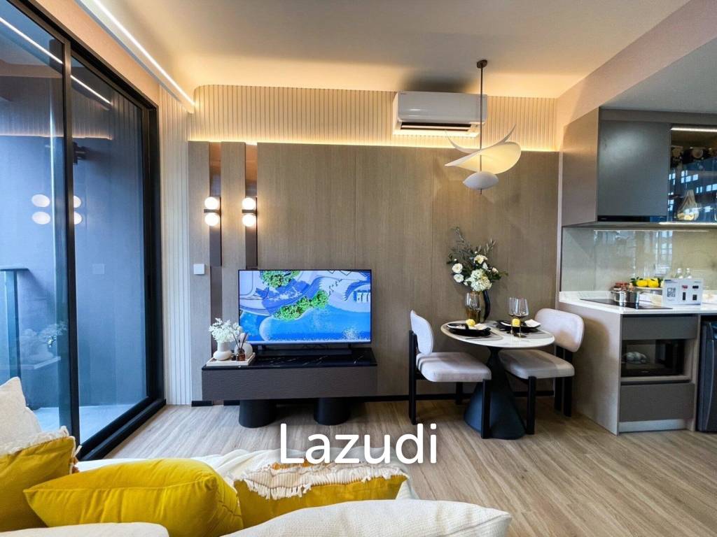 รูป 1 ห้องนอน 1 ห้องน้ำ 35 ตรม อควารัส จอมเทียน พัทยา - รูปที่ 4/14