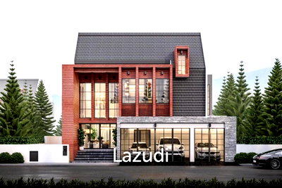 บ้านเดี่ยว ม.พายัพวิทยาเขตแก้วนวรัฐ : 4 Bed 4 Bath 228.5 SQ.M The Britt Chiangmai