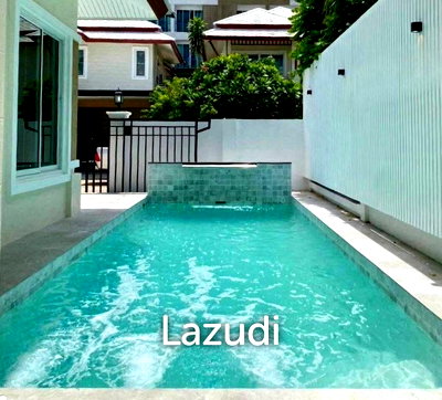 บ้านเดี่ยว พิพิธภัณฑ์ยางพารา  : บ้านเดี่ยวหรู 226 ตร.ม. พร้อมสระว่ายน้ำส่วนตัว นาเกลือ หนองปรือ พัทยา