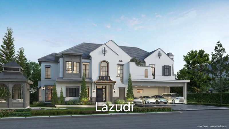 ขายบ้านเดี่ยว : 5 Bed 7 Bath 619  SQ.M NANTAWAN Bangna km.15
