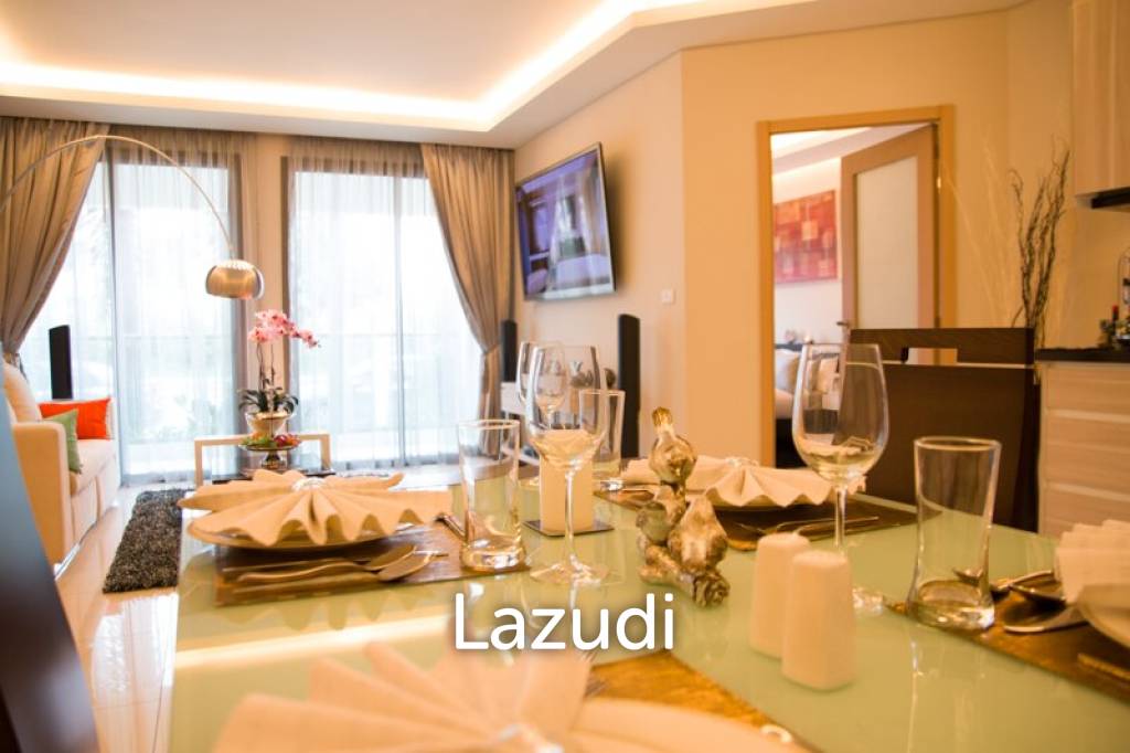 รูป 1 ห้องนอน 1 ห้องน้ำ 64.33 ตร.ม. ลากูน่า บีช รีสอร์ท 2 - รูปที่ 3/5