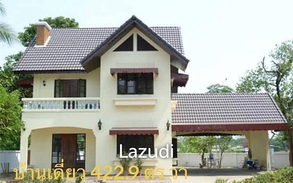 รูป ขายบ้าน 3 ห้องนอนพร้อมที่ดิน 1 ไร่ ใกล้สนามบินเชียงใหม่ - รูปที่ 1/28