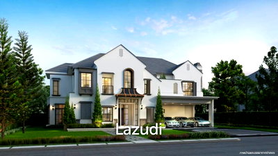 Houses for sale Suwannaphum International Airport : 4 Bed 5 Bath 377 SQ.M NANTAWAN Bangna km.15