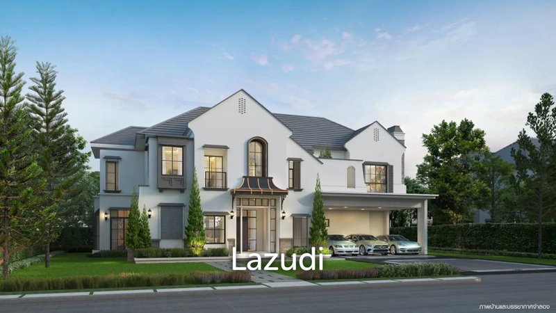 ขายบ้านเดี่ยว : 4 Bed 5 Bath 377 SQ.M NANTAWAN Bangna km.15