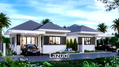 บ้านเดี่ยว ประจวบคีรีขันธ์ : 2 Beds 2 Baths 95.15 SQ.M The Village Hua Hin