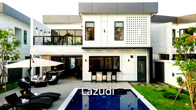 ขายบ้านเดี่ยว : 4 Bed 5 Bath 447.38 SQ.M 999@Ban Wang Tan Modern Pool Villas