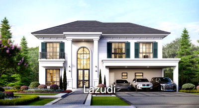 Houses for sale Suwannaphum International Airport : Luxury Detached Home in Setthasiri Bangna KM10