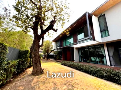 บ้านเดี่ยว เชียงใหม่ไนท์ซาฟารี : ขายบ้าน 4 ห้องนอน สไตล์โมเดิร์นในหมู่บ้านวังตาล