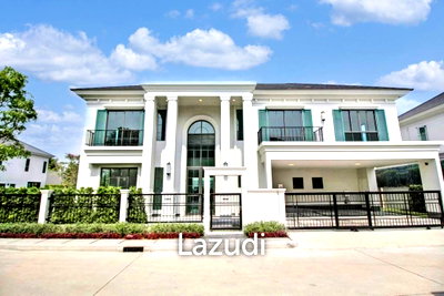 Houses for sale Suwannaphum International Airport : 5 Bed 6 Bath 377 SQ.M SETTHASIRI Bangna KM.10