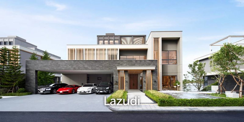 Houses for sale : 4 Bed 4 Bath 563 SQ.M Lake Legend Bangna - Suvarnabhumi