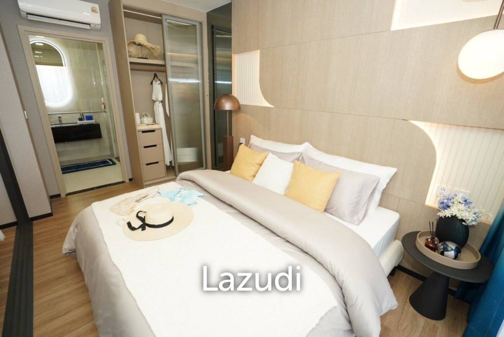 รูป 1 ห้องนอน 1 ห้องน้ำ 35 ตรม อควารัส จอมเทียน พัทยา - รูปที่ 7/14