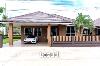 บ้านเดี่ยว ประจวบคีรีขันธ์ : 125 sqm modern 3 bedroom house in Baan Rak Phase 4 Pran Buri