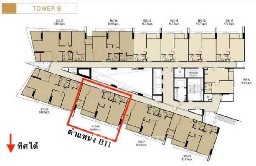 picture High-Floor 2-BR 86 Sqm At 333 Riverside, 100m to MRT Bang Pho (ID 2258122) - 13/13