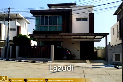บ้านเดี่ยว เชียงใหม่ไนท์ซาฟารี : Modern House in Secured Development