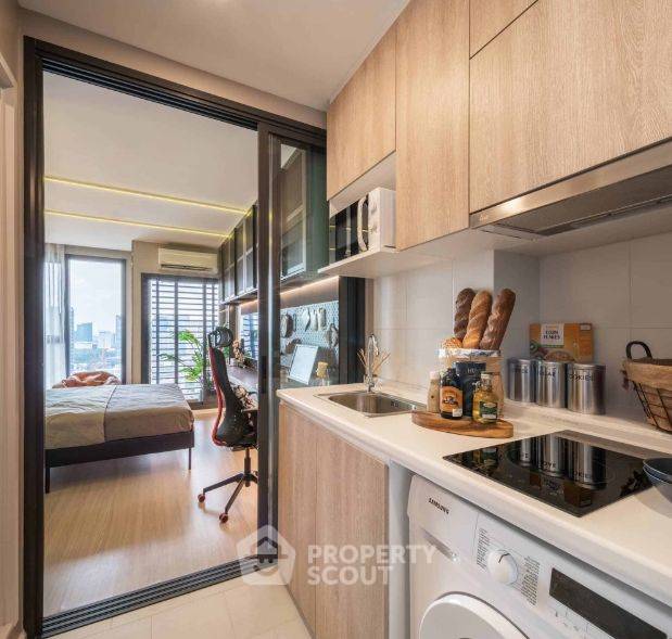รูป คอนโด 2 ห้องนอน 51 ตร.ม. ชั้นสูง ใกล้ MRT จตุจักรพาร์ค โครงการ เดนิม จตุจักร (ID 1496864) - รูปที่ 3/5