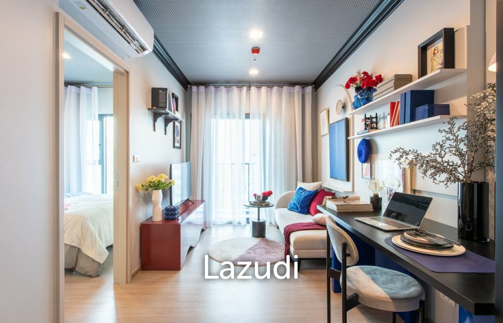 รูป 1 Bed 1 Bath 33 SQ.M THE BASE Phetchaburi-Thonglor - รูปที่ 2/3