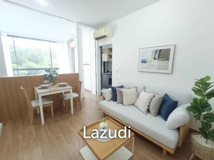 Corner Unit 1-Bedroom 33 SQ.M At Hill Myna Condotel
