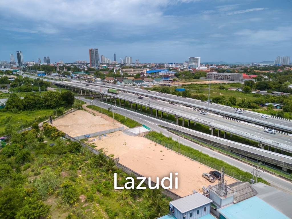 รูป ขายที่ดินทำเลทอง  1 ไร่ 1 ง่าน 12 วาห์  ถนนขนานทางรถไฟพัทยา - รูปที่ 1/15