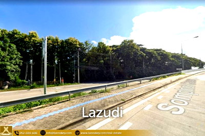 ที่ดิน สำนักงานขนส่งจังหวัดเชียงใหม่ : Land adjacent to the bridge and main road