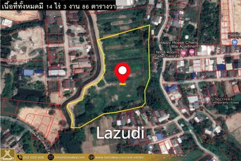 Land for sale in Pa Daet, Chiang Mai.