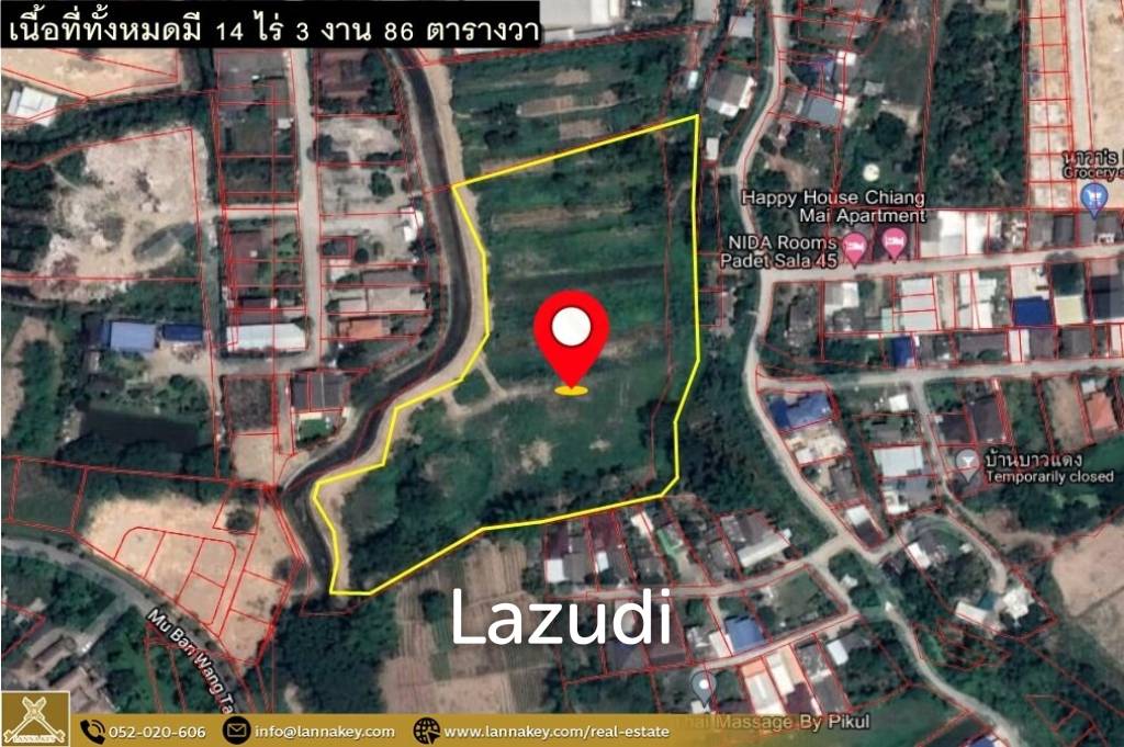 รูป Land for sale in Pa Daet, Chiang Mai. - รูปที่ 1/5