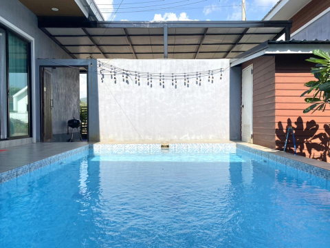 Pool Villa 2 Bedroom Corner House for Sale in Sattahip