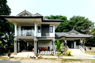 บ้านเดี่ยว เทศบาลตำบลดอนแก้ว : ขายบ้านทรงไทยร่วมสมัย 2 ชั้น 4 ห้องนอน