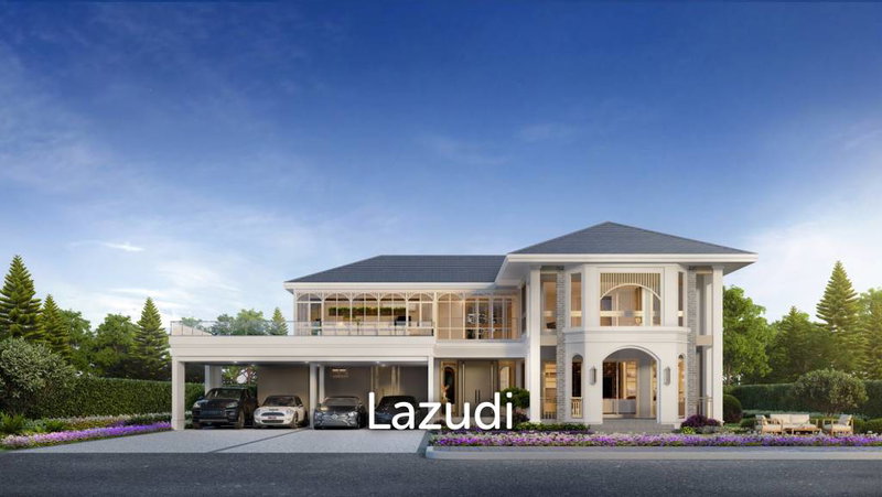 ขายบ้านเดี่ยว : 4 Bed 5 Bath 540 SQ.M Perfect Masterpiece Sukhumvit 77
