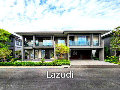 Houses for sale Suwannaphum International Airport : 4 Bed 5 Bath 405 SQ.M The Palm Bangna-Wongwaen 2