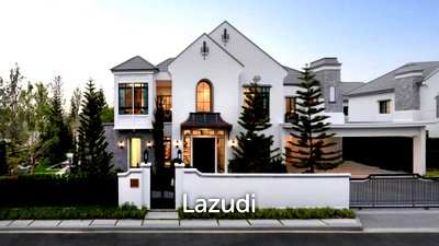 บ้านเดี่ยว มาร์เก็ต วิลเลจ สุวรรณภูมิ : 5 Bed 7 Bath 619  SQ.M NANTAWAN Bangna km.15