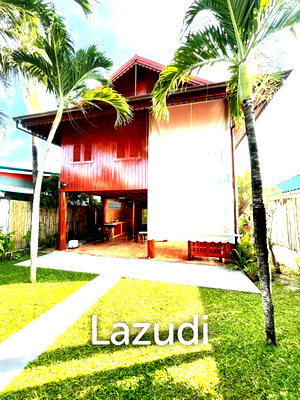 Houses for sale Hua Hin Bus Station : TEAK POOL VILLA Close to town and Beaches