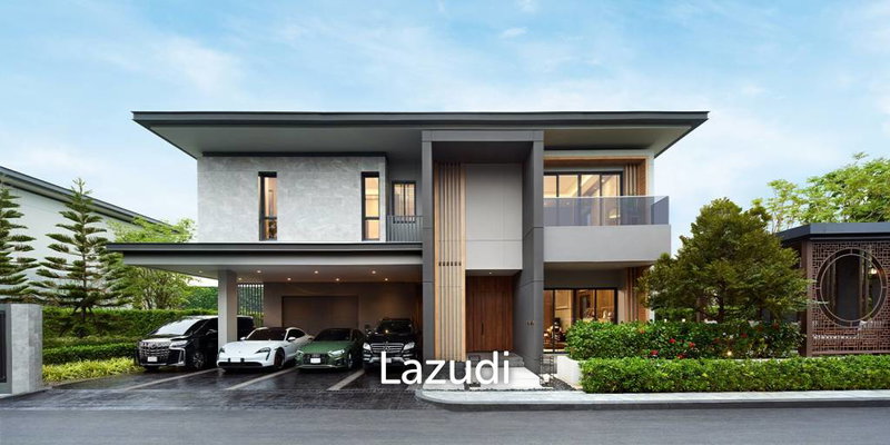 Houses for sale : 4 Bed 4 Bath 489 SQ.M Lake Legend Bangna - Suvarnabhumi